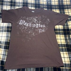 Washington Brown Graphic T-Shirt
